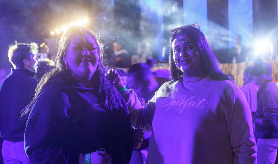 ARAM FESTIVAL custom neon scenography and stage architecture