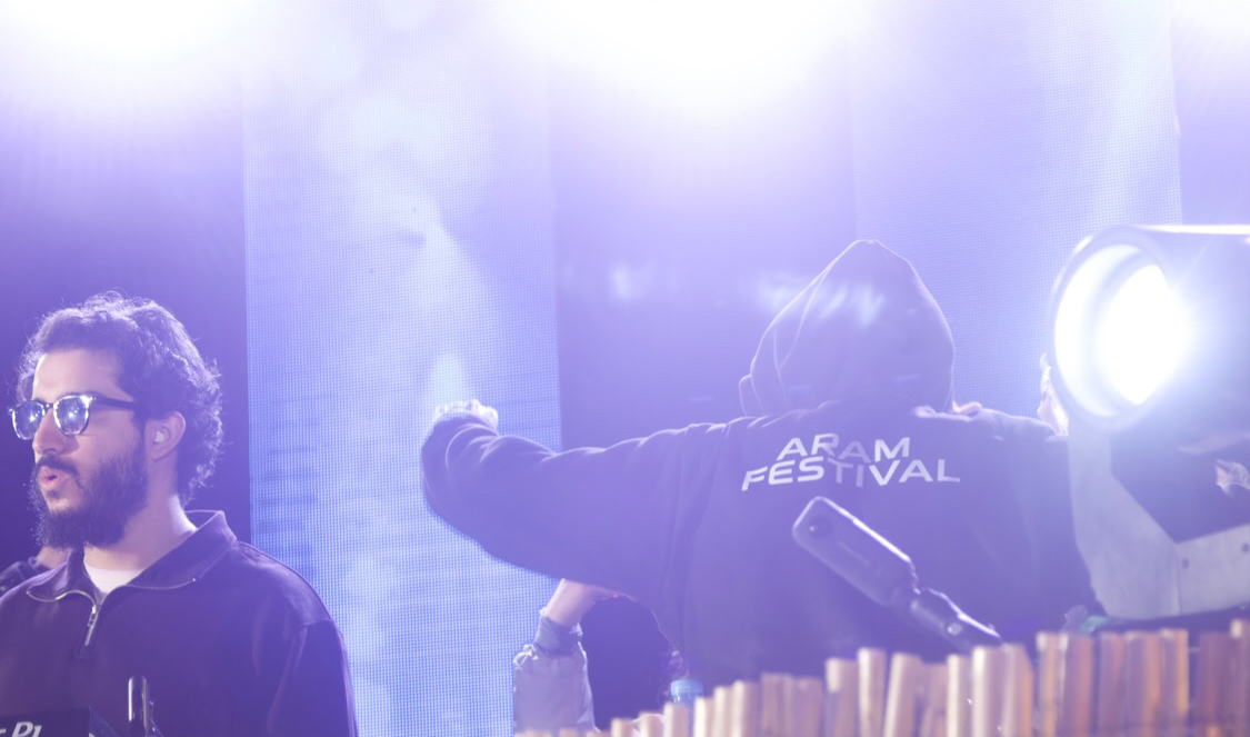 ARAM FESTIVAL live stage show and electronic music performance